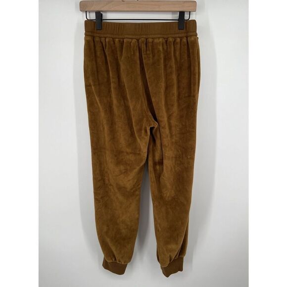 Madewell MWL Copper Velour Jogging Lounge Set Pullover Sweatpants Size Small - Picture 3 of 7